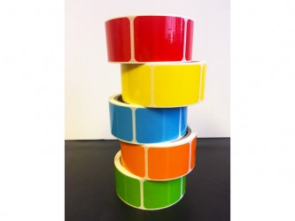 Colour-Coding Label Protectors - 1 1/2" x 2"