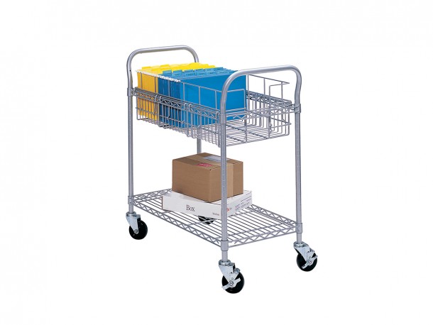 Safco Wire Mail Cart