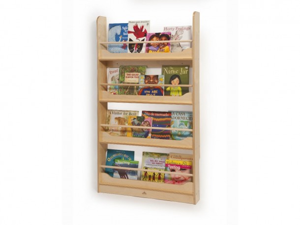 Whitney Brothers Wall Mount Book Shelf