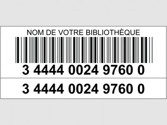 Laminated Laser Barcodes with Supplementary Digit Label