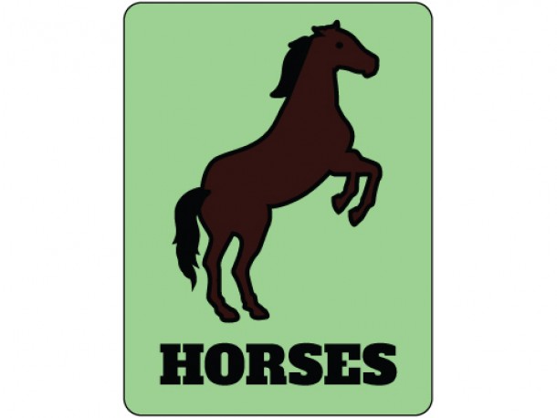 Étiquettes de classification - Chevaux/Horses