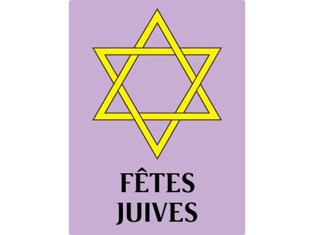 Classification Labels - Fêtes juives