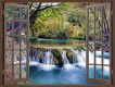 Window on nature - Self-Adhesive Vinyl Poster