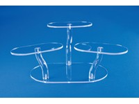 Acrylic Adjustable Oval Platform Riser