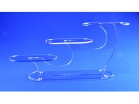 Acrylic Oval Three-Platform Riser