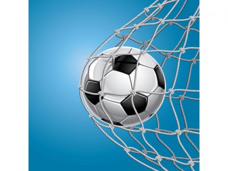 Soccer's goal - Self-Adhesive Vinyl Poster