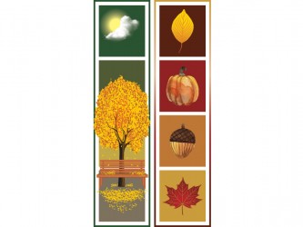 "Autumn" Biblio RPL Bookmarks