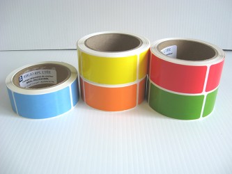 Colour Coding Label Protectors - 3 1/4" x 1 1/2"