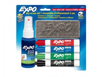 Expo Dry Erase Markers Set