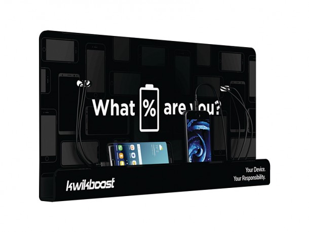 KwikBoost Basic Wall-Mount Charging Station