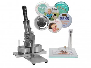 Button Maker Machine - 2 1/4" Metal Buttons