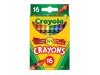 Crayons de cire de Crayola - Taille Standard - Boîte de 16