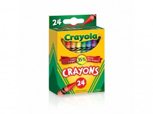 Crayola Crayons - Standard Size - Box of 24