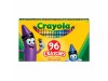 Crayons de cire de Crayola - Taille Standard - Boîte de 96