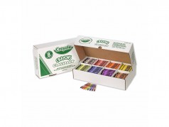 Crayola Crayons - Standard Size - Box of 800 (8 col.)