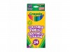 Crayons de couleur en bois de Crayola - Boîte de 24