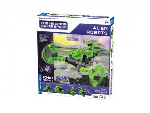 Trousse d'activités Engineering Makerspace: Robots extraterrestres