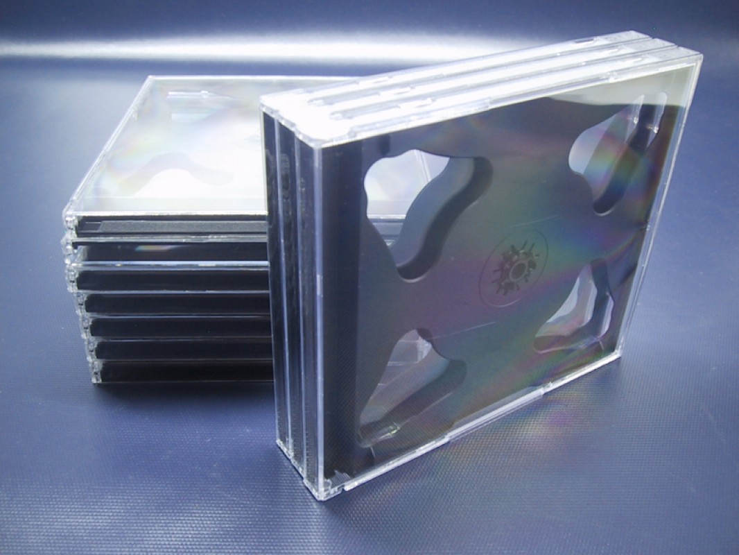 Boîtier CD mince - 2 disques - Biblio RPL Ltée