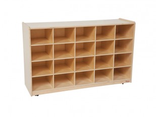 Wood Designs Mobile Storage Cubbies