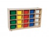 Wood Designs Mobile Storage Cubbies