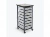 Luxor Single Column Mobile Storage Cart