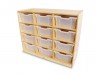 Whitney Brothers Mobile Storage Cubbies