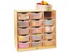 Whitney Brothers Mobile Storage Cubbies