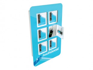 KwikBoost Wall-Mount Cell Phone 6-Bay Charging Locker