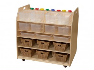 Wood Designs Trolley Art Cart