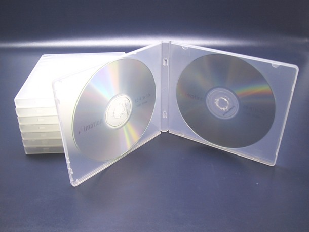 Double Polypropylene CD Case