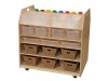 Wood Designs Trolley Art Cart