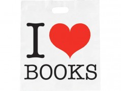 Economy Book Bags - I Love Books