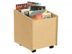 Wood Designs Big Book Storage Cart