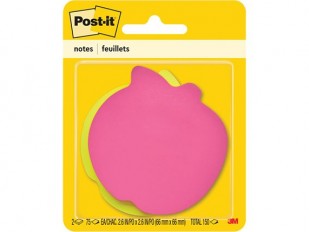 Feuillets autoadhésifs Post-It - Pomme