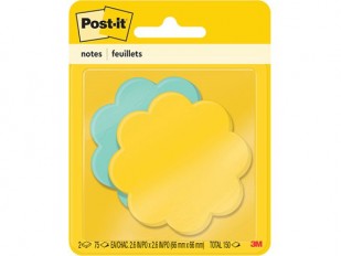 Feuillets autoadhésifs Post-It - Fleur