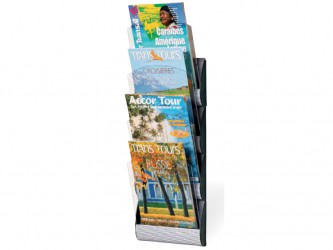 4-Pocket Magazine Rack