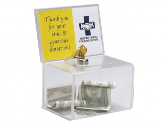 Acrylic Coin Box