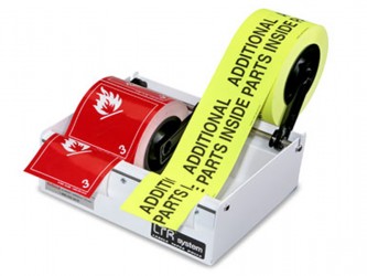 Label and Tape Dispenser