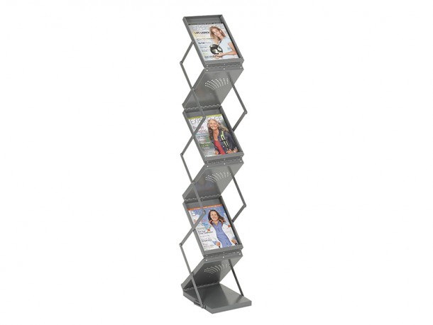 Ready-Set-Go Double-Sided Folding Magazine Display - Biblio RPL Ltée