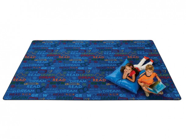 Tapis de lecture pour enfants "Read to Dream" de Carpets For Kids