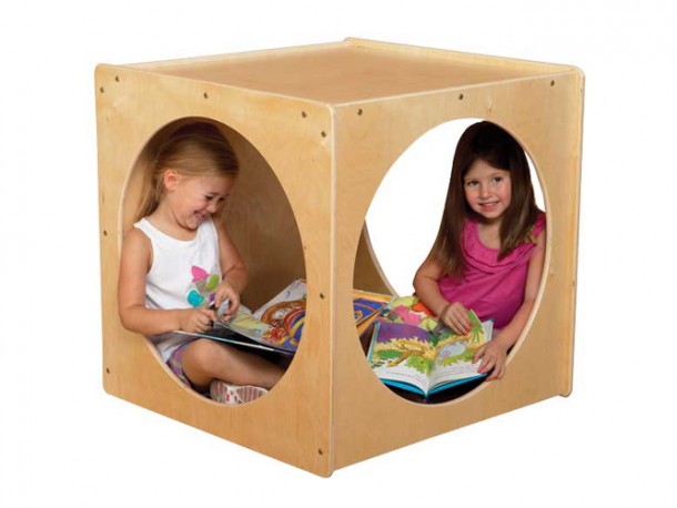 Coin de lecture "Imagination Cube" de Wood Designs